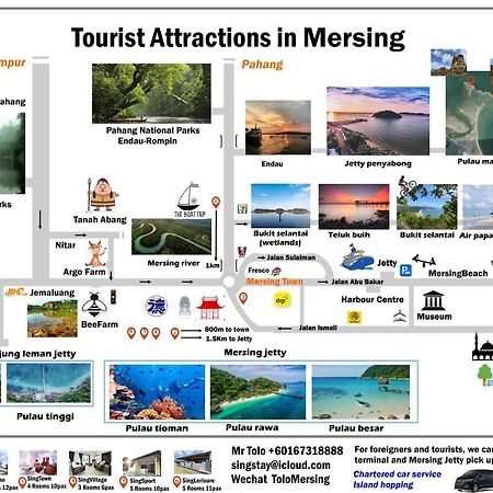 Singleisure Holiday House Mersing Exterior photo